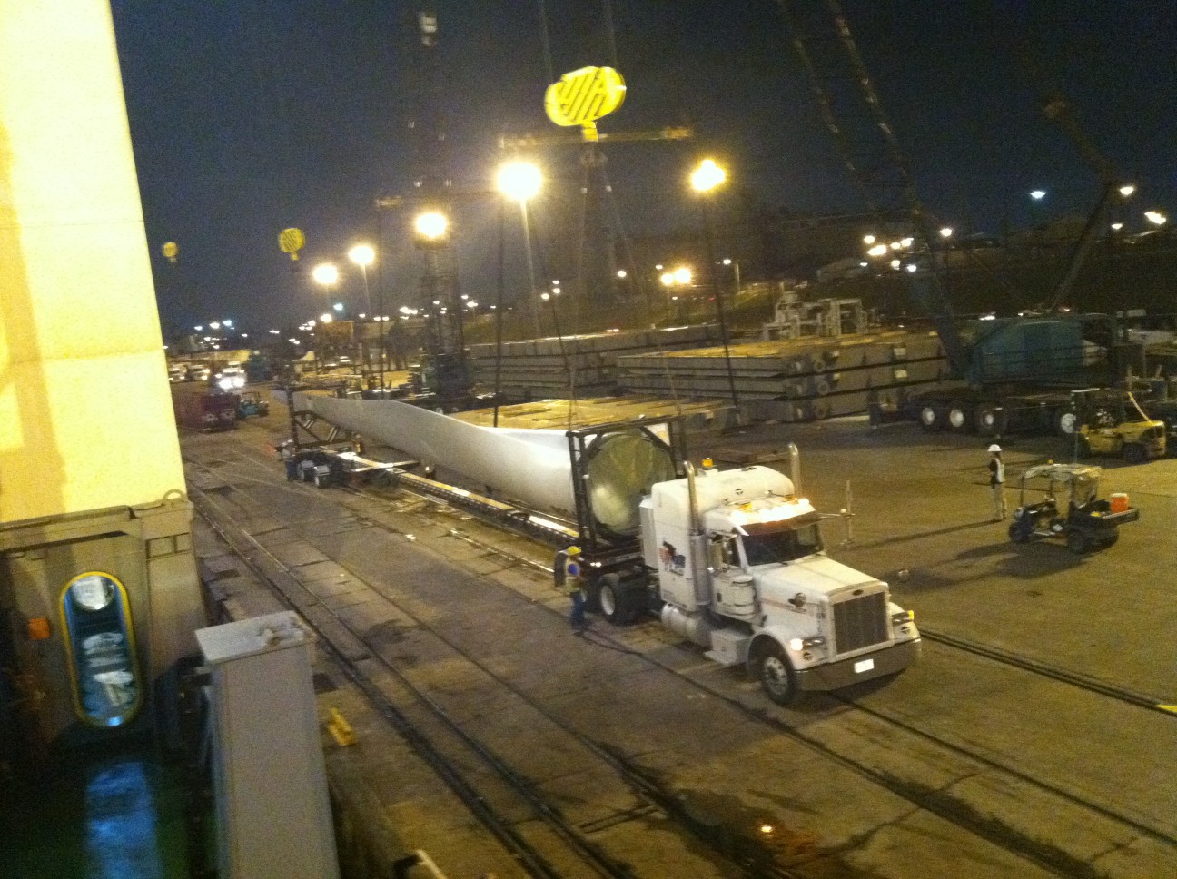 Wind Turbine Blade Transit